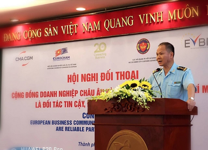 Cục Hải quan TP. Hồ Chí Minh cam kết thủ tục thuận lợi cho doanh nghiệp châu Âu cuc hai quan tp ho chi minh cam ket tao dieu kien lam thu tuc thuan loi cho doanh nghiep chau au