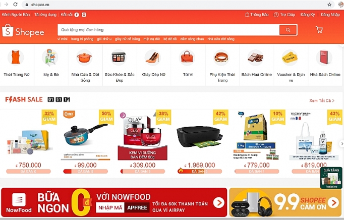 Đơn đặt hàng trong sự kiện 9.9 Ngày siêu mua sắm của Shopee tăng gấp 3 lần 2018 don dat hang trong su kien 99 ngay sieu mua sam cua shopee tang gap 3 lan 2018