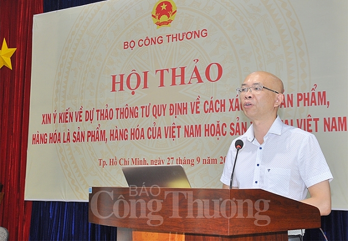 Bộ Công Thương tiếp tục lấy ý kiến cho dự thảo Thông tư Made in Vietnam bo cong thuong tiep tuc lay y kien cho du thao thong tu made in vietnam