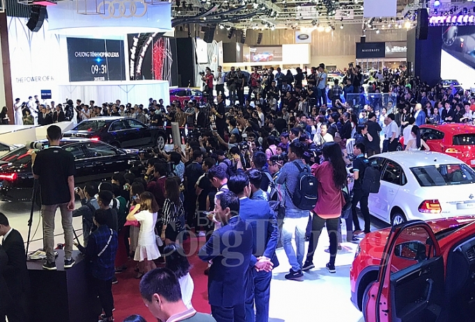 VMS 2018 - Sự kết hợp ấn tượng của nhiều dòng xe nội địa và nhập khẩu vms 2018 su ket hop an tuong cua nhieu dong xe noi dia va nhap khau