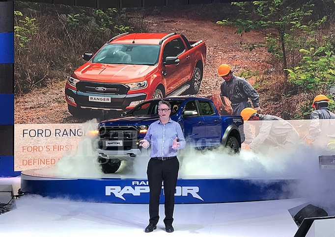 ford viet nam ra mat ranger raptor tai trien lam o to viet nam 2018