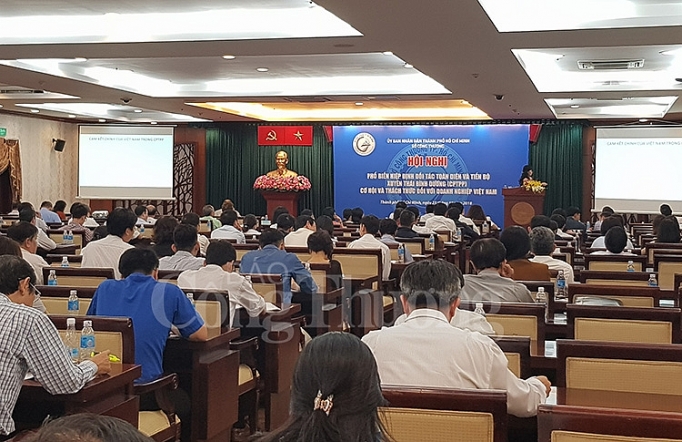 Phổ biến Hiệp định CPTPP cho các doanh nghiệp tại TP. Hồ Chí Minh pho bien hiep dinh cptpp cho cac doanh nghiep tai tp ho chi minh