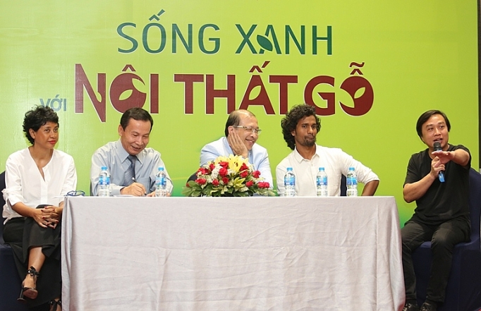 nguoi tieu dung ngay cang quan tam den song xanh song khoe voi noi that go