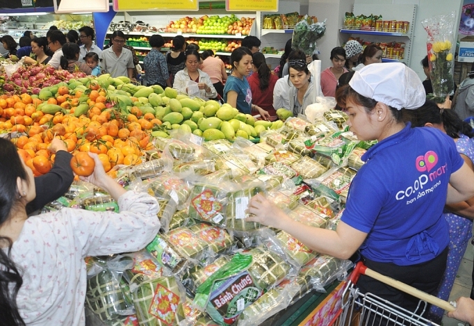 sieu thi coopmart ho tro tieu thu hang tet