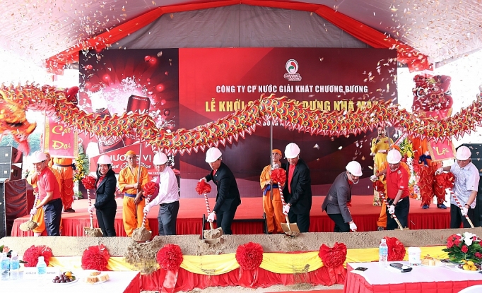 Nước giải khát Chương Dương khởi công xây dựng nhà máy 80 tỉ đồng tại Đồng Nai nuoc giai khat chuong duong khoi cong xay dung nha may 80 ti dong tai dong nai