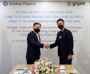 Gojek Việt Nam công bố hợp tác chiến lược với Shinhan Finance