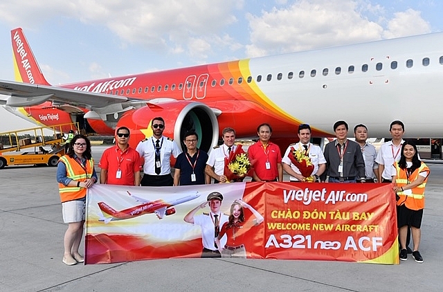Vietjet nhận thêm tàu bay mới phục vụ khách dịp Tết Canh Tý vietjet nhan them tau bay moi phuc vu khach dip tet canh ty