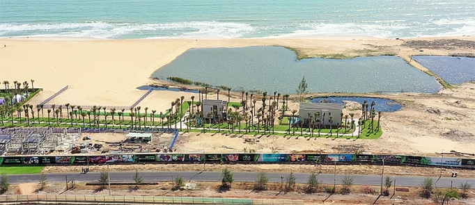 to hop du lich nghi duong giai tri novaworld dang hinh thanh tai ho tram