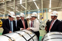 Hoa Sen tiếp tục xuất khẩu lô hàng 5.000 tấn tôn thành phẩm đến Malaysia