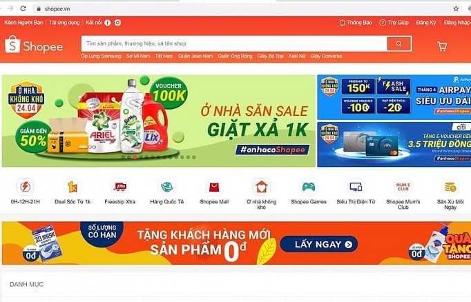 shopee trien khai goi ho tro 100 ty dong giup cac nha ban hang trong dai dich covid 19