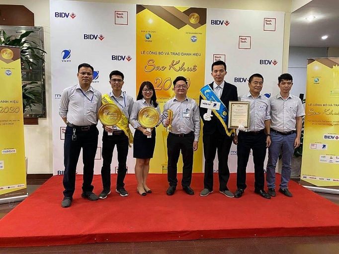 vnpt dat 7 giai thuong sao khue 2020 tren nhieu linh vuc