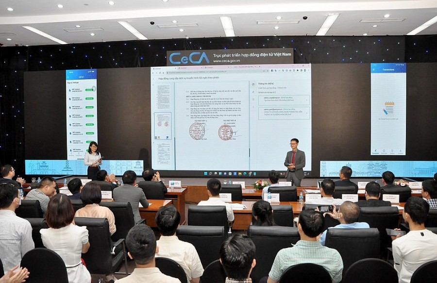 VNPT eContract chính thức liên kết lên Trục phát triển Hợp đồng điện tử Việt Nam VNPT eContract chính thức liên kết lên Trục phát triển Hợp đồng điện tử Việt Nam