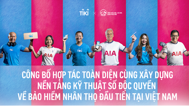 AIA Việt Nam và Tiki công bố hợp tác toàn diện
