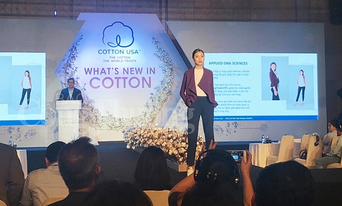 cotton day 2018 thuc day tang truong xuat khau det may vao my