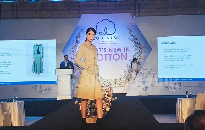 cotton day 2018 thuc day tang truong xuat khau det may vao my