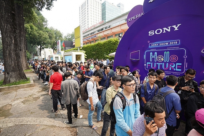sony show 2019 dai tiec cua gioi tre va cong dong yeu cong nghe