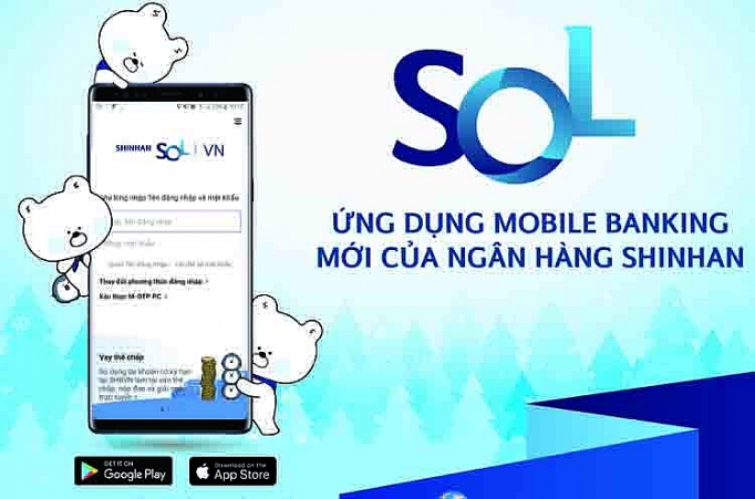 ngan hang shinhan ra mat sol ung dung mobile banking moi