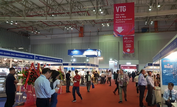 khai mac dong thoi 4 trien lam chuyen nganh det may da giay tai tp ho chi minh