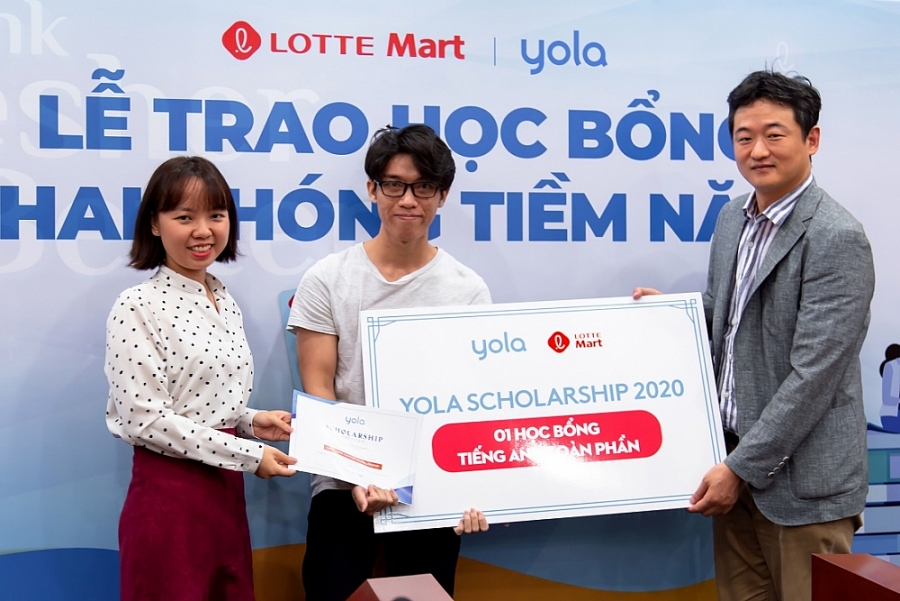 LOTTE Mart và Yola trao học bổng khai phóng tiềm năng trị giá gần 180 triệu đồng LOTTE Mart và Yola trao học bổng khai phóng tiềm năng trị giá gần 180 triệu đồng