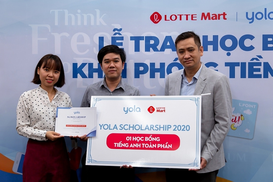 LOTTE Mart và Yola trao học bổng khai phóng tiềm năng trị giá gần 180 triệu đồng LOTTE Mart và Yola trao học bổng khai phóng tiềm năng trị giá gần 180 triệu đồng