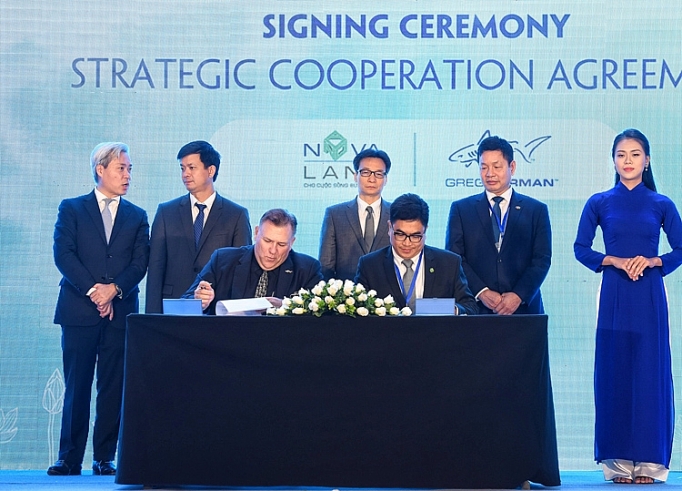 novaland hop tac voi minor hotels va greg norman golf course design