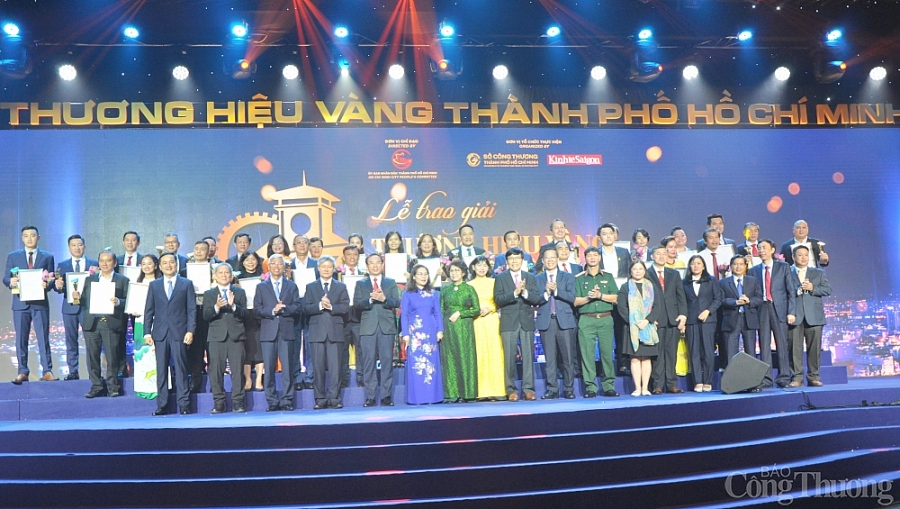 Vinh doanh 30 doanh nghiệp đạt Giải thưởng “Thương hiệu Vàng TP Hồ Chí Minh” năm 2021