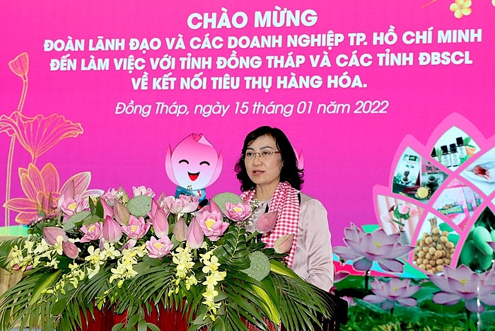 Đẩy mạnh kết nối cung cầu hàng hóa vùng đồng bằng sông Cửu Long - TP. Hồ Chí Minh