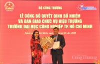 Trường đại học Công nghiệp TP. Hồ Chí Minh có hiệu trưởng mới