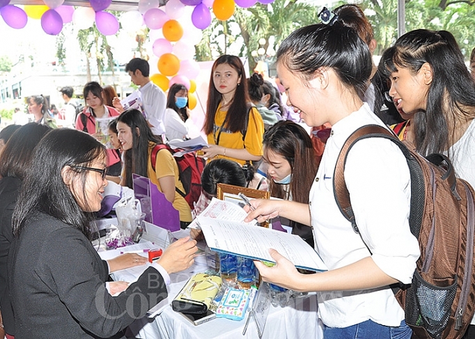 Doanh nghiệp tuyển dụng hơn 5.000 việc làm tại Ngày hội việc làm doanh nghiep tuyen dung hon 5000 viec lam tai ngay hoi viec lam