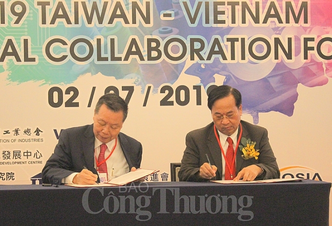 viet nam dai loan day manh hop tac nganh cong nghiep ho tro