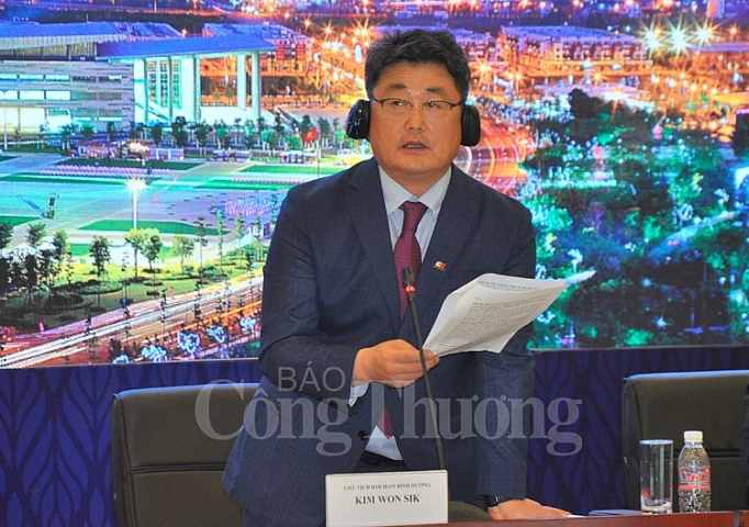 Bình Dương tạo điều kiện, môi trường đầu tư cho doanh nghiệp Hàn Quốc binh duong tao dieu kien moi truong dau tu cho doanh nghiep han quoc