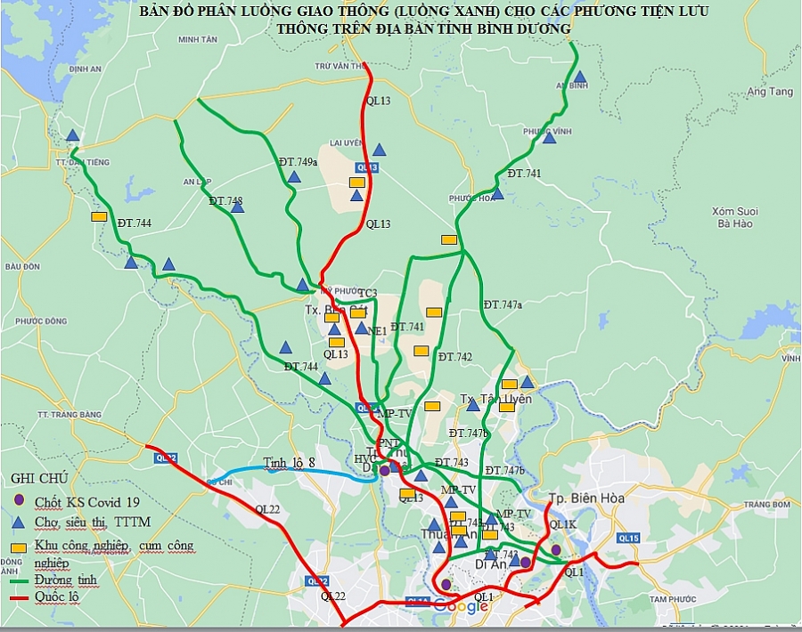 Bình Dương: Phân luồng xanh tạo điều kiện lưu thông hàng hóa