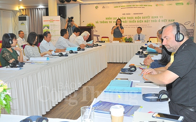 phat trien dien mat troi can su vao cuoc cua nhieu bo nganh