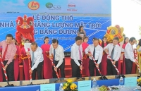 Long An động thổ dự án năng lượng mặt trời 42 triệu USD