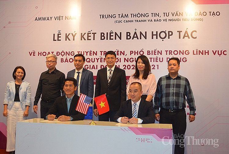 Cục Cạnh tranh và Bảo vệ người tiêu dùng ký hợp tác với Amway Việt Nam