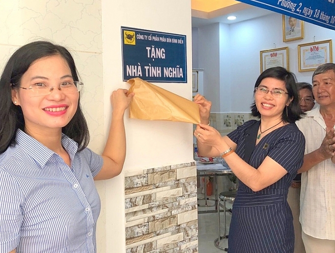 cong ty binh dien tang nha tinh nghia cho than nhan liet si