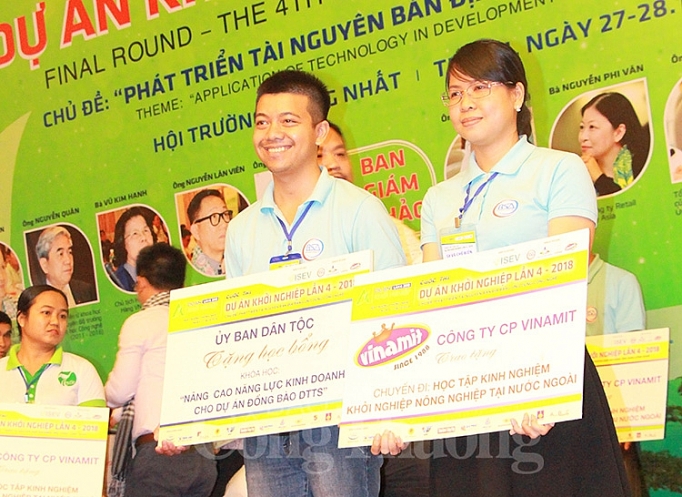 Bến Tre và Sơn La đoạt giải nhất cuộc thi Dự án khởi nghiệp 2018 ben tre va son la doat giai nhat cuoc thi du an khoi nghiep 2018