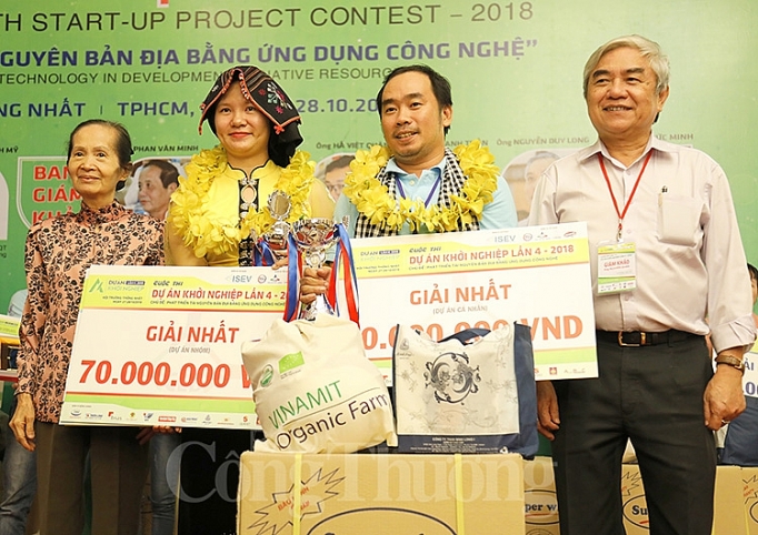 Bến Tre và Sơn La đoạt giải nhất cuộc thi Dự án khởi nghiệp 2018 ben tre va son la doat giai nhat cuoc thi du an khoi nghiep 2018