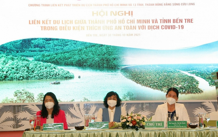 TP. Hồ Chí Minh thúc đẩy liên kết phát triển du lịch với Long An và Bến Tre