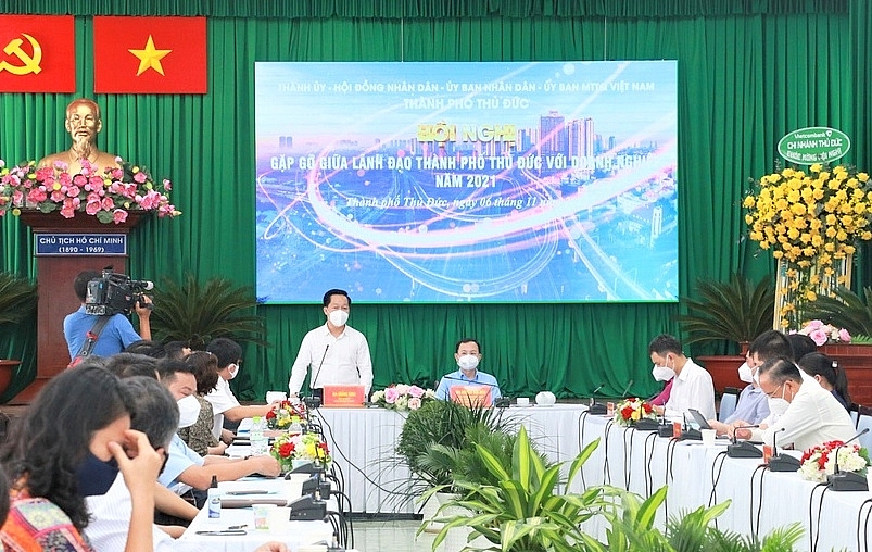 TP. Thủ Đức đồng hành cùng doanh nghiệp phục hồi sảnh xuất kinh doanh