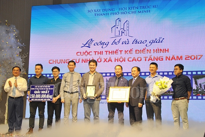 TP. Hồ Chí Minh trao giải thiết kế điển hình chung cư nhà ở xã hội cao tầng tp ho chi minh trao giai thiet ke dien hinh chung cu nha o xa hoi cao tang