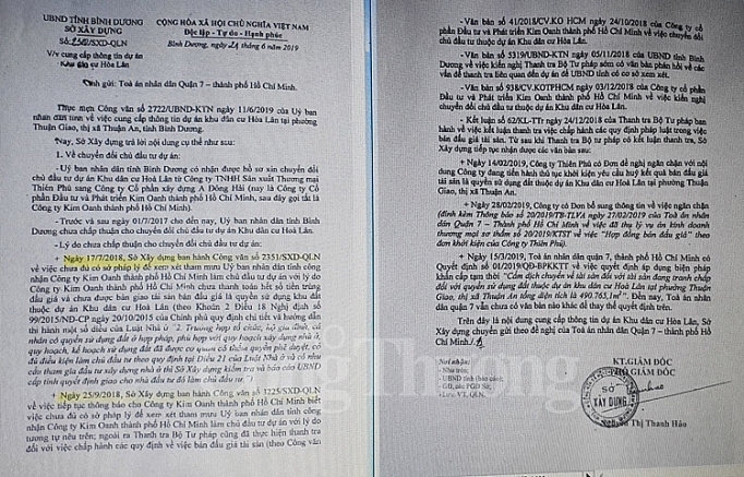 vi sao tinh binh duong khong cong nhan chu dau tu du an kdc hoa lan