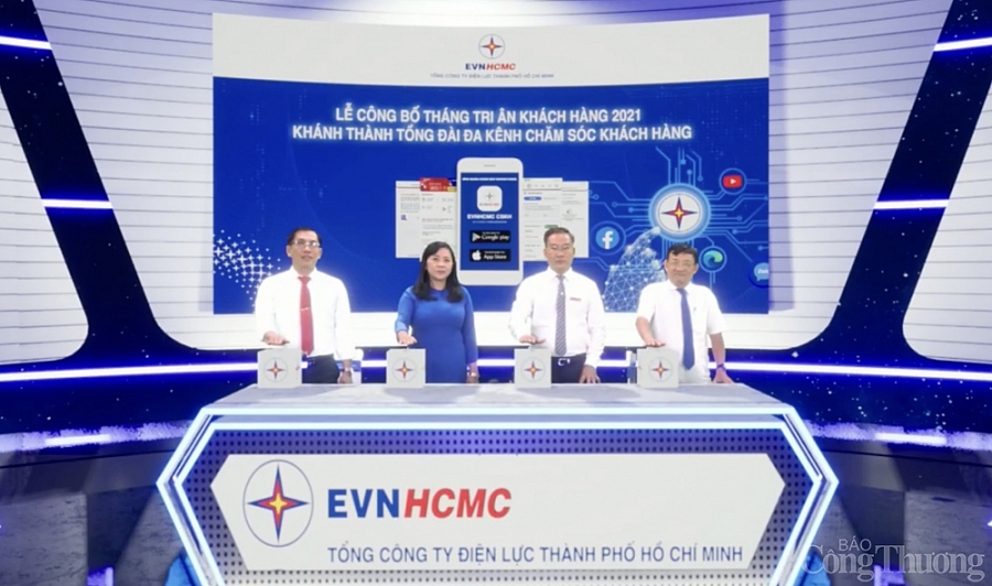 EVNHCMC khánh thành Tổng đài đa kênh về điện chăm sóc khách hàng