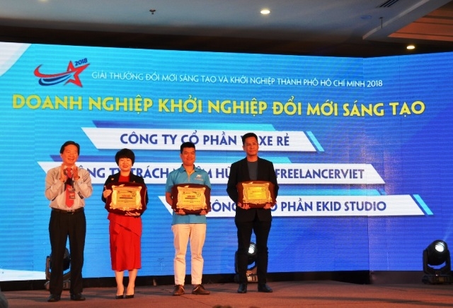cong bo giai thuong doi moi sang tao va khoi nghiep tp ho chi minh nam 2019