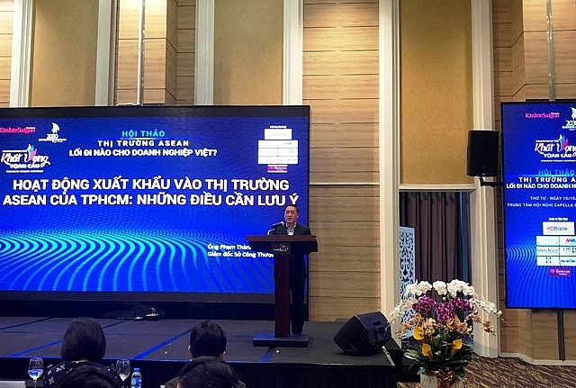 Thị trường ASEAN đang mở ra rất nhiều cơ hội cho các doanh nghiệp Việt Nam thi truong asean loi di nao cho doanh nghiep viet