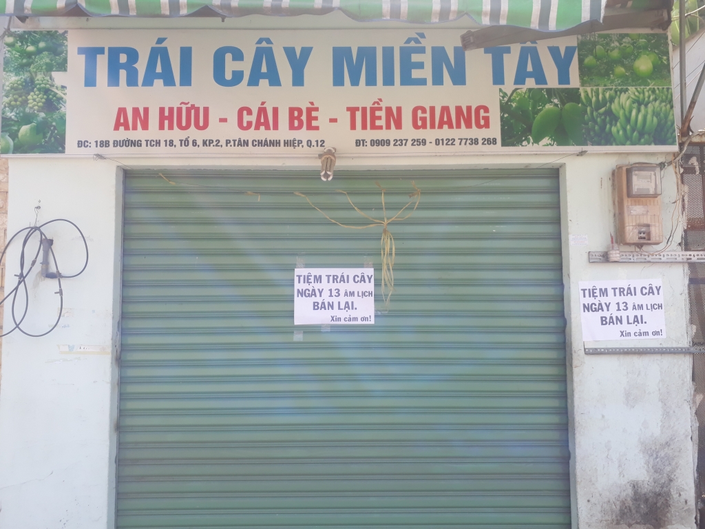 Mùng 9 Tết, nhiều hàng quán tại TP. Hồ Chí Minh vẫn chưa mở cửa trở lại mung 9 tet nhieu hang quan tai tp ho chi minh van chua mo cua tro lai