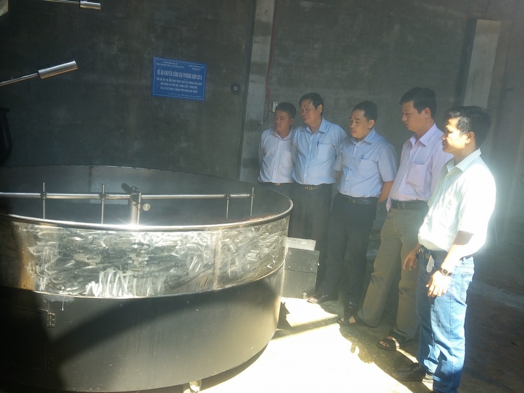 Khuyến công Đắk Lắk: Hiệu quả trong công tác hỗ trợ máy móc thiết bị dak lak hieu qua trong cong tac ho tro may moc thiet bi