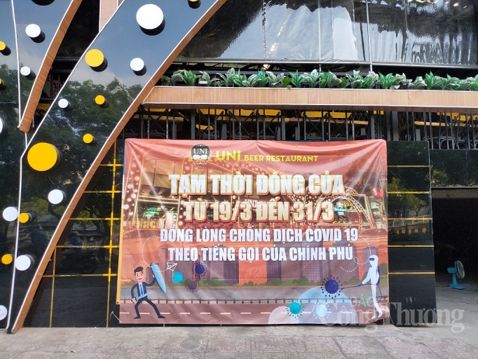 tp ho chi minh hang loat quan an quan bia cua dong then cai chong dich covid 19