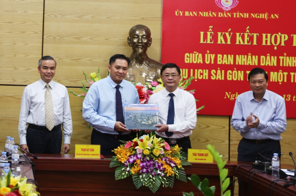 saigontourist tang cuong hop tac du lich voi nghe an