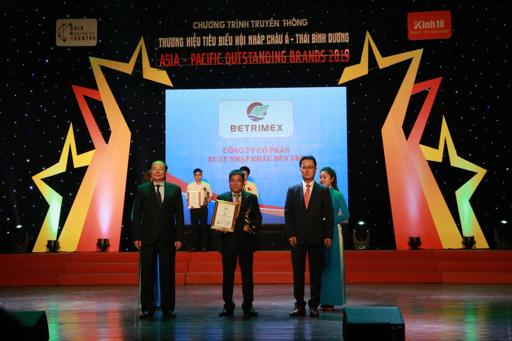 betrimex lan thu 2 lot top 10 thuong hieu tieu bieu hoi nhap chau a thai binh duong